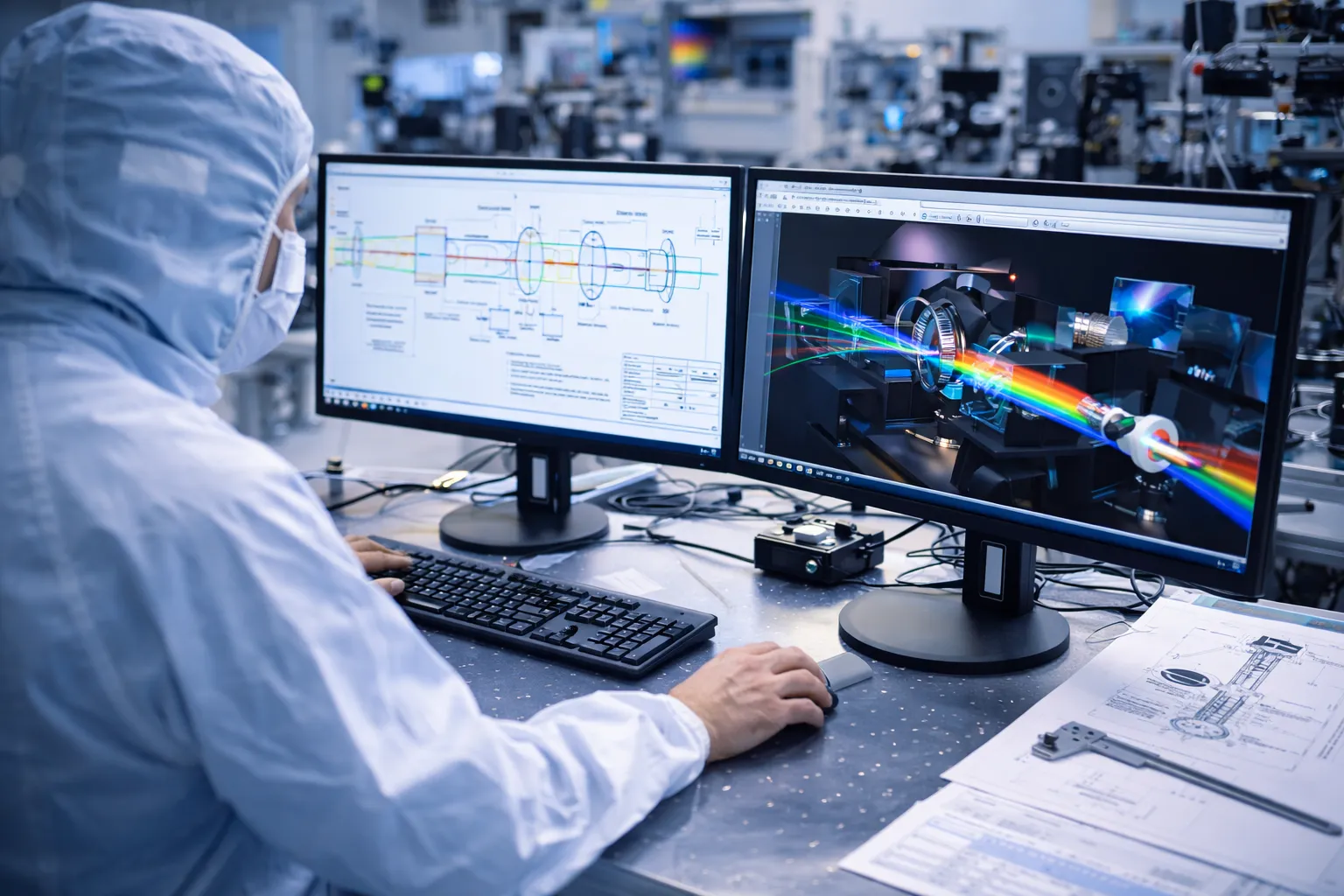 Precision optical manufacturing and design capabilities